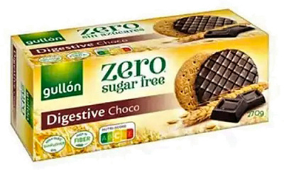 Печенье Gullon без сахара ZERO Digestive Chocо 270 г 