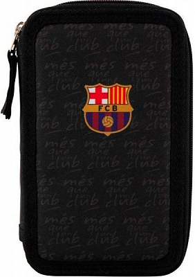 Пенал шкільний Education FC Barcelona BC19-623 KITE чорний