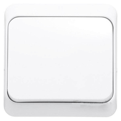 Выключатель одноклавишный Schneider Electric Prima без подсветки 10 А 250В белый WDE001010