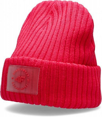 Шапка 4F H4Z20-CAD004-64N M коралловый