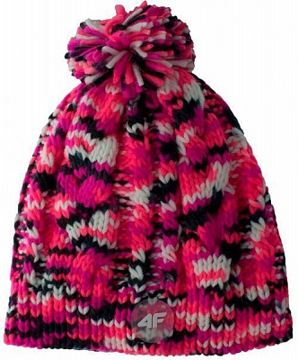 Шапка 4F HJZ20-JCAD005-55S OS розовый