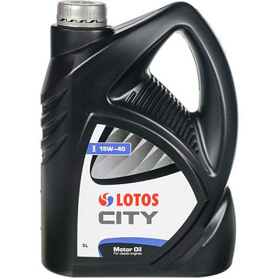 Моторное масло Lotos City 15W-40 5 л