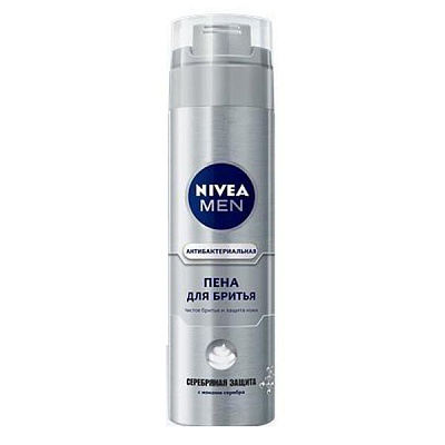 Пена для бритья Nivea MEN Антибактериальная 200 мл