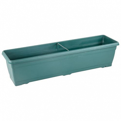 Горшок Serinova VILLA № 3720x195xН175 прямоугольный 14 л зеленый 