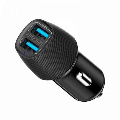 Автомобильное зарядное устройство 17W 2xUSB-A VolTrip-Duo