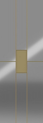 Вітражне скло Грейд Родос 816x292 до рами 920x396 ВТ