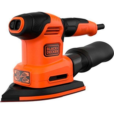 Вибрационная шлифмашина Black+Decker BEW200