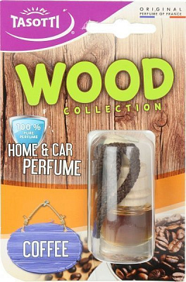 Ароматизатор подвесной Tasotti Wood coffe