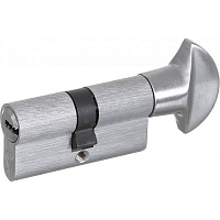 Цилиндр Securemme К2 3200PCS30301X5 30x30 ключ-вороток 62 мм матовый хром