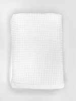 Рушник вафельний 40x60 см білий преміум Ideal 