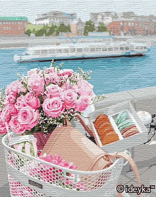 Картина за номерами Прогулянка набережною Ідейка