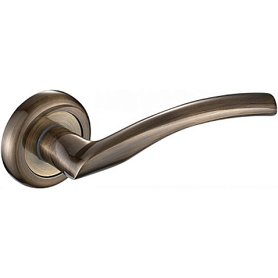 Ручка на розетке  Solo A-2005 старая бронза