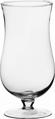 Ваза стеклянная прозрачная коньячница 12x25 см Ladna