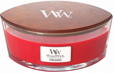 Свеча ароматическая Woodwick Ellipse Pomegranate 453 г 