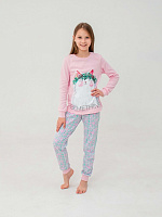 Пижама для девочек Smil р.128 розовый 104688 