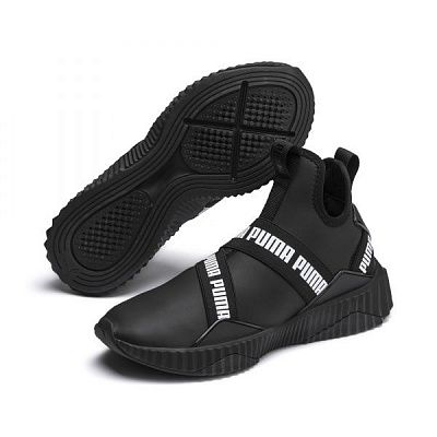 Кроссовки Puma Defy Mid Matte Wn s 19284501 р.7,5 черный