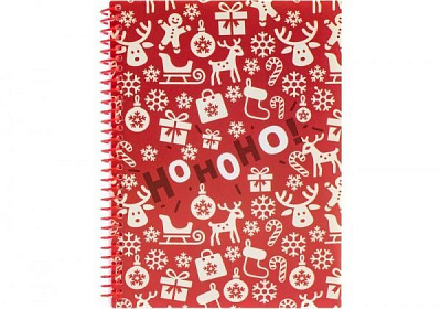 Блокнот Christmas: HoHoHo! А5 60 л. клетка E21950-03 Economix