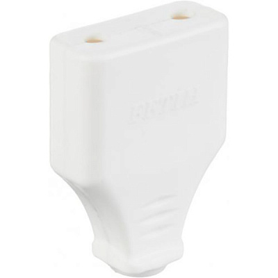 Гніздо Fetih плоске без заземлення 220В білий