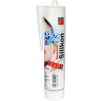 Герметик силиконовый Baumit Baumacol Silikon белый 310 мл