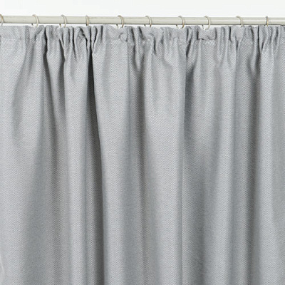 Штора-блэкаут жаккард Харрис светло-серый 150х270 см Текстиль-Контакт