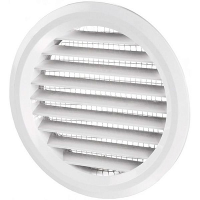 Решітка Вентс МВ 80бВ пластик білий