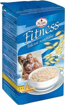 Хлопья овсяные ТМ Козуб Продукт Фитнес в пакете 500 г 4820094531565 