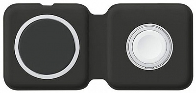 Бездротовий зарядний пристрій ColorWay MagSafe Duo Charger 15W for iPhone черний (CW-CHW32Q-BK)