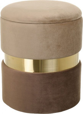 Сундук-пуф Bernard 31,5х31,5х38 см коричневый 