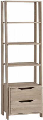 Этажерка Luxe Studio Альт ЕЦ-6 1650х520х400 мм дуб сонома