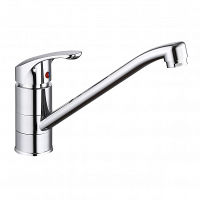 Змішувач для умивальника RJ SMART хром, 35 мм, поворотний довг.