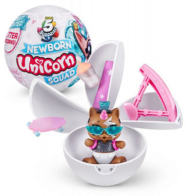 Фігурка Unicorn фігурки-сюрприз в кулі 5 шт. в асортименті