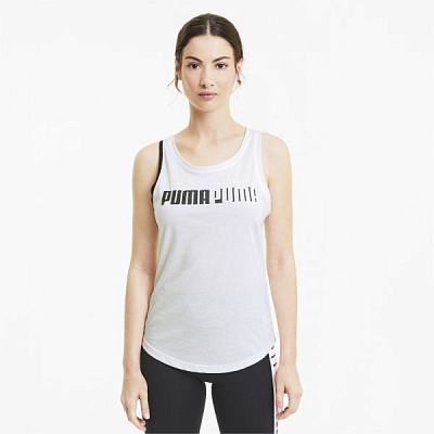 Майка Puma Train Logo Cross Back Tank 51949003 M белый