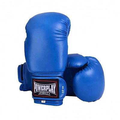 Боксерські рукавиці PowerPlay р. 10 10oz 3004 синій