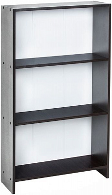 Етажерка пристінна Doros 3-рівнева без цоколя 1120х630х220 мм венге