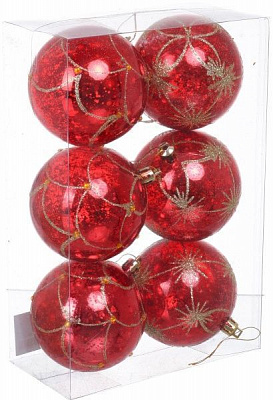 Набір іграшок Зірка та навіс d80 мм 6 шт./уп.