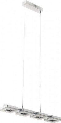 Люстра светодиодная Интеркласс НСБ 04-4хХХ-274 4x8 Вт хром 8103-4 