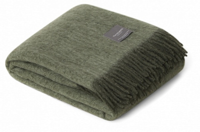 Плед 130x170 см зеленый Stackelbergs 