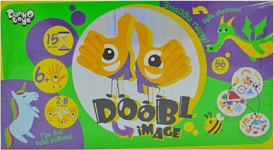 Гра настільна Danko Toys DOOBL IMAGE. Знайди пару (укр.) DBL-01-01U