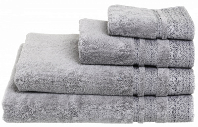 Рушник Exclusive Alysia 30x50 см сірий La Nuit