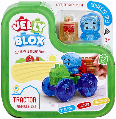 Конструктор Jelly Blox Барвистий трактор 932945