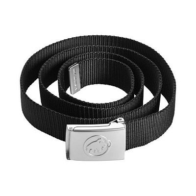 Пояс MAMMUT Logo Belt Пояс а/в уні. р.OS чорн. 1090-01611-0001 Logo_Belt MAMMUT 2019 (80880695) 1090-01611-0001 черный