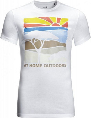Футболка Jack Wolfskin SAVANNAH T M 1807001-5018 XL білий