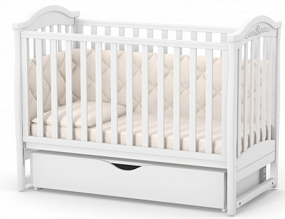 Кроватка детская Veres ЛД3 белый 22052061