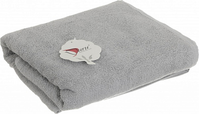 Полотенце махровое SPA 70x180 см серый Durutex 