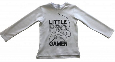 Джемпер детский Roksana Джойстик р.122-128 белый 1068/22003 