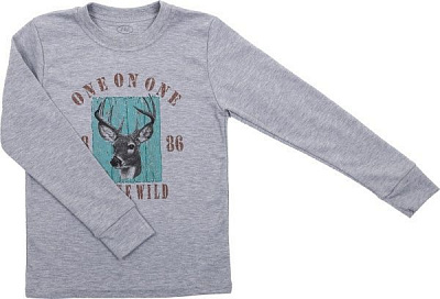 Пижама детская Фламинго р.140 серый 249-222-18 