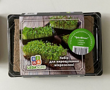 Набір для вирощування мікрозелені LedaAgro Тріо Фітне (4820119797150)