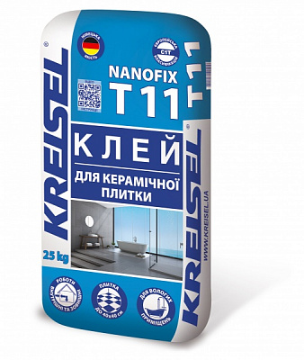 Клей для плитки KREISEL NANOFIX T11 25кг