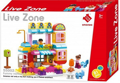 Конструктор Shantou Live Zone Ресторан 55002