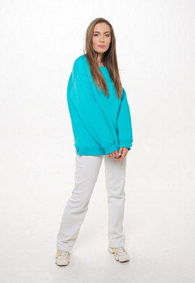 Свитшот Роза 210518 р. 2XL бирюзовый